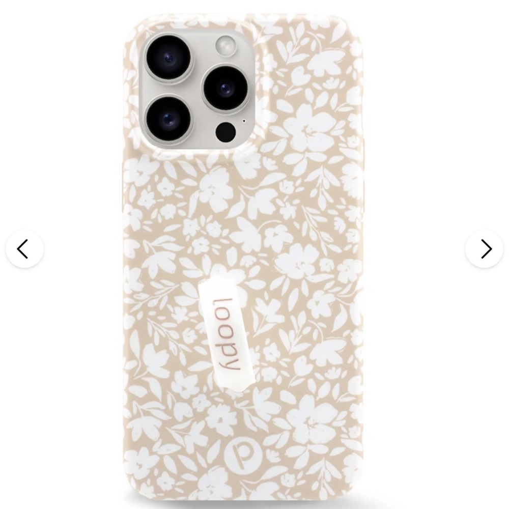 Loopy Floral iPhone 14 pro max Case